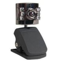Webcam 2mp 6 Leds Microfone-visao Noturna-camera