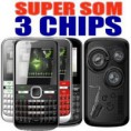 Celular Tri-chip Q5+ 3 Chips Mp15 Mp30 Qwert +tv Java Som 3d